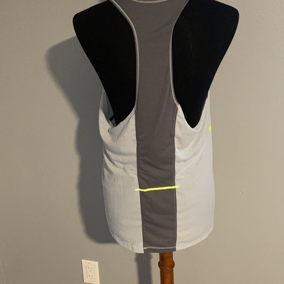 Grey & Yellow Speedwick Athletic Tank Large - Picture 6 of 9